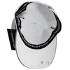 Karl Lagerfeld Paris balta kepurė su dirželiu – L5WH7947-wht