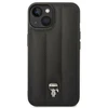 Karl Lagerfeld KLHCP14SPSQPK Apple iPhone 14/ 15 / 13 6,1″ kietas dėklas juodos spalvos Puffy Ikonik Pin