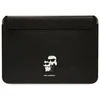 Nešiojamo kompiuterio krepšys 14″ Karl Lagerfeld Saffiano Karl&Choupette (KLCS14SAKCPMK) juodos spalvos