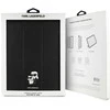 Karl Lagerfeld Saffiano magnetinis dėklas iPad Pro 13 2024 – juodas