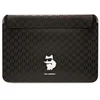 Karl Lagerfeld Dėklas kompiuteriui KLCS16SAKHPCK 16″ juodos spalvos Saffiano Monogram Choupette