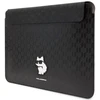 Karl Lagerfeld Dėklas kompiuteriui KLCS14SAKHPCK 14″ juodos spalvos Saffiano Monogram Choupette