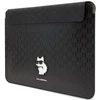 Karl Lagerfeld Dėklas kompiuteriui KLCS16SAKHPCK 16″ juodos spalvos Saffiano Monogram Choupette