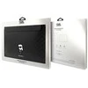 Karl Lagerfeld Saffiano Monogram Iconic nešiojamojo kompiuterio dėklas 16 - juodos spalvos