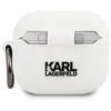 Karl Lagerfeld Silikoninis Choupette dėklas AirPods 3 - Baltas