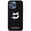 Karl Lagerfeld KLHMP15LSCHPPLK Apple iPhone 15 Pro 6.1″ juodos spalvos kietas dėklas Silicone Choupette Head MagSa