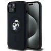 Karl Lagerfeld KLHMP15MSCMKCRHK Apple iPhone 15 Plus / 14 Plus 6.7″ juodos spalvos kietas dėklas Silicone Karl & C