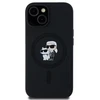 Karl Lagerfeld KLHMP15MSCMKCRHK Apple iPhone 15 Plus / 14 Plus 6.7″ juodos spalvos kietas dėklas Silicone Karl & C