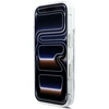 Karl Lagerfeld Skysto Blizgučio Dėklas su Karl Script Logotipu, MagSafe, iPhone 17 Pro - Skaidrus