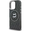 Karl Lagerfeld IML Choupette Head Logo MagSafe dėklas iPhone 16 Pro Max - Juodas