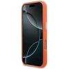 Karl Lagerfeld dėklas, skirtas IPHONE 17 Pro Max, suderinamas su MagSafe KLHMP17X6PFKCLO (PU FW W/ K&C Head Pin), oranžinis