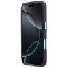 Karl Lagerfeld dėklas, skirtas IPHONE 17 Pro Max, suderinamas su MagSafe KLHMP17X6PFKCLB (PU FW W/ K&amp;C Head Pin) mėlynas