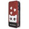 Dėklas Karl Lagerfeld KLFLBKPXVDCRE Apple iPhone X/XS raudonos spalvos book Valentine