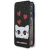 Dėklas Karl Lagerfeld KLFLBKPXVDCBK Apple iPhone X juodos spalvos book Valentine