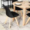 Fotelis Mebel Elite Kėdė NEVEL, juoda