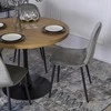 Medinė vaikiška virtuvėlė su LED apšvietimu ir garsais, 7 priedai – ECOTOYS
