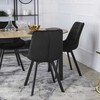 Fotelis Mebel Elite Valgomojo kėdė Rick, juoda