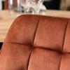 Fotelis Mebel Elite Kėdė RICK, rusva, veliūras