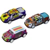 Lean Toys 25 dalių automobilių ir kelio ženklų rinkinys lagamine