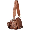 Kelioninis Brązowa torebka damska Desigual Siroco Naron Mini Flap