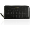 Solier Genuine leather woman s laptop bag FL25 juodas with snake pattern