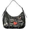 Kelioninis Juoda torebka damska Desigual Wow Heaven Maxi