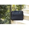 Gold GENUINE LEATHER SHOULDER BAG SL04 WATERFORD Juodas