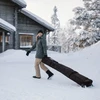Kelioninis Slidžių krepšys su ratukais Thule Roundtrip 175 cm, juodas