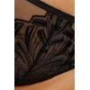 Kelnaitės juodos su siuvinėtu angelu Knickers
