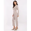 Kelnės-IT-SP-FL9069.00-jasny smėlio spalva