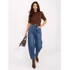 Kelnės jeans-VM-SP-BG1152-4.23P-ciemny mėlyna