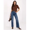 Kelnės jeans-VM-SP-BQ1809-H.25P-ciemny mėlyna