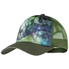 Kepurė su snapeliu Buff Trucker, žalia