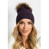 Kepurė tamsiai violetinės spalvos