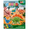 Keramikinis rinkinys su dažais piešimui - dinozaurai