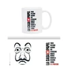 Other Brand La Casa De Papel - Ceramic mug in gift box 330 ml (La Casa De Papel Mask)