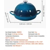 VEVOR Emaliuotas ketaus troškinimo puodas 4.7L