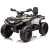 Lean Cars Vaikiškas keturratis Can Am Outlander 4x4 DK-CA005 Pilkas