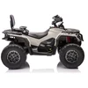 Lean Cars Vaikiškas keturratis Can Am Outlander 4x4 DK-CA005 Pilkas