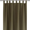 Khaki užuolaida Oxford Tab 140 × 250 cm
