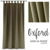 Khaki užuolaida Oxford Tab 140 × 250 cm