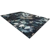Kilimas 120×170 cm juodas ir turkio spalvos LEAVES3 ARLEN