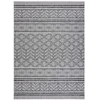 Kilimas 120x170 juoda ir balta VINEA