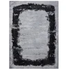 Kilimas 140 × 190 cm, pilkos spalvos IONA FRAME