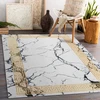Kilimas 160×220 balta–auksinė ARLEN