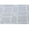 Kilimas 80 × 150 cm, pilkos ir baltos spalvos TREX CLOVER