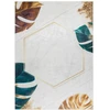 Kilimas 80×150 cm baltas ir auksinis ARLEN