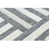 Kilimas geometrinio rašto pilkos ir kreminės spalvos WINK MAZE