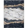 Kilimas juodas 160×220 cm iš poliesterio Mark Hakano