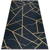 Kilimas juodas 80×150 ARLEN MARBLE2